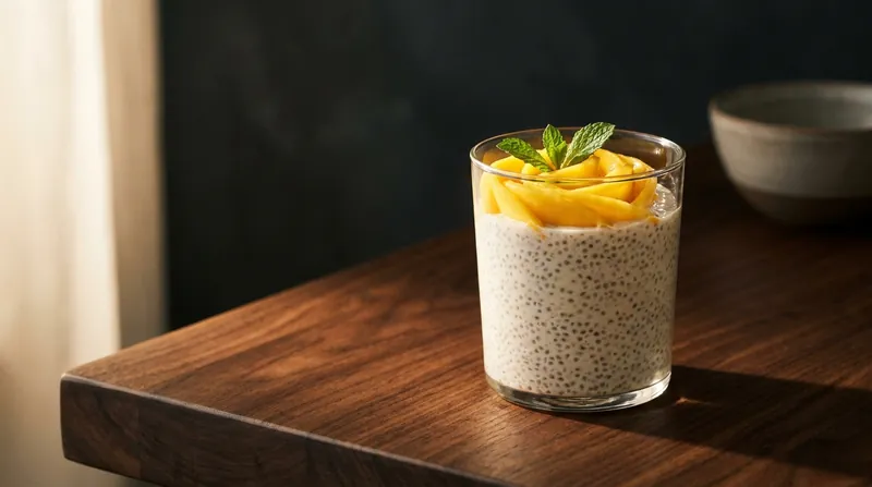 Vanille Chia Pudding