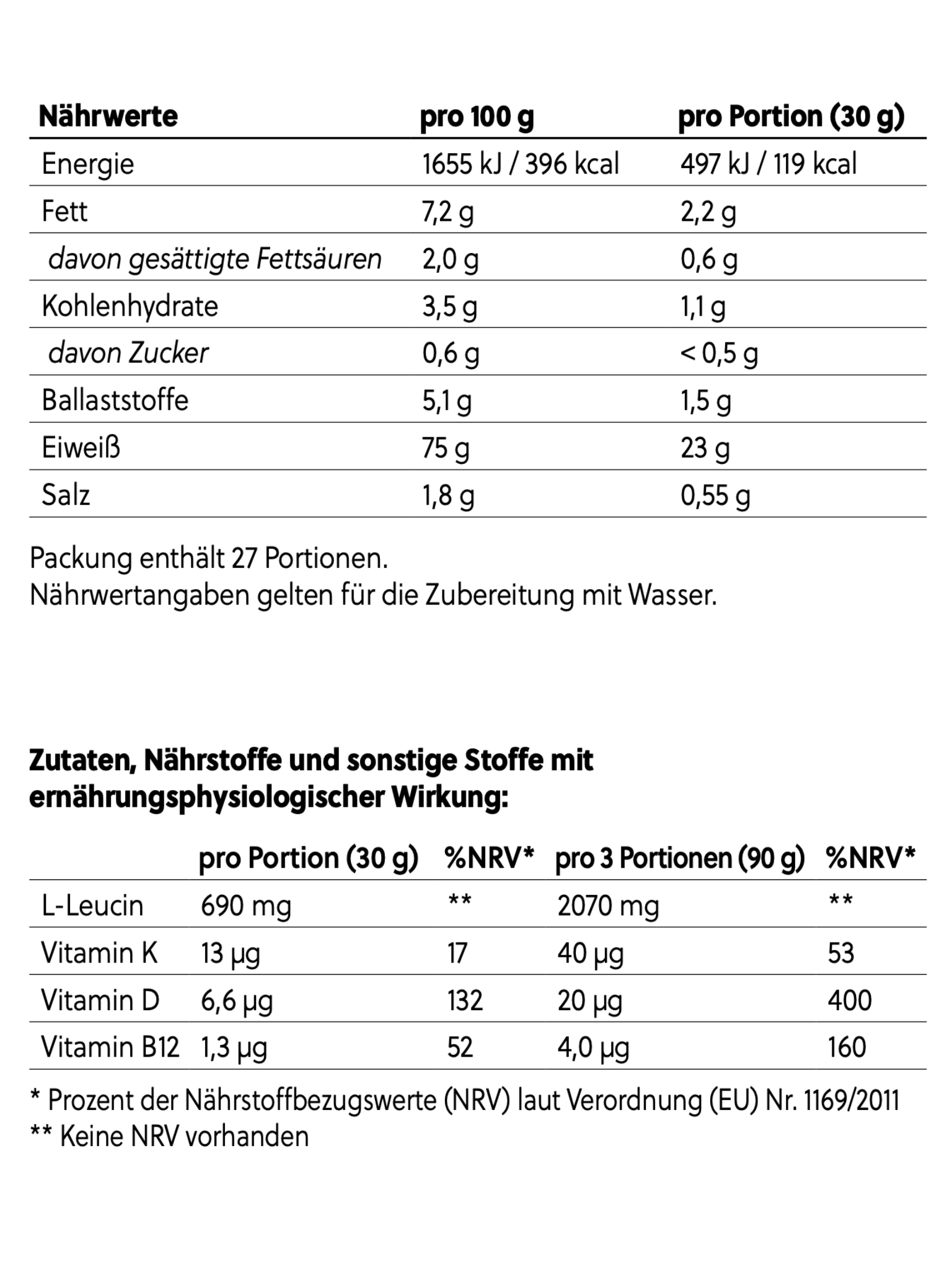 Clean Protein – Bild 2